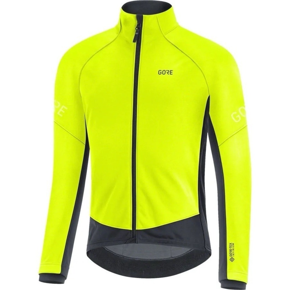 GORE WEAR C3 Gore-Tex Thermo Jacket Men's Size Small NWT $180 Cycling Yellow